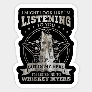 Whiskey Myers Sticker